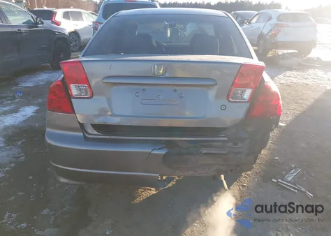 2004 Honda Civic Lx z USA, uszkodzony, nr VIN 2HGES16574H641609